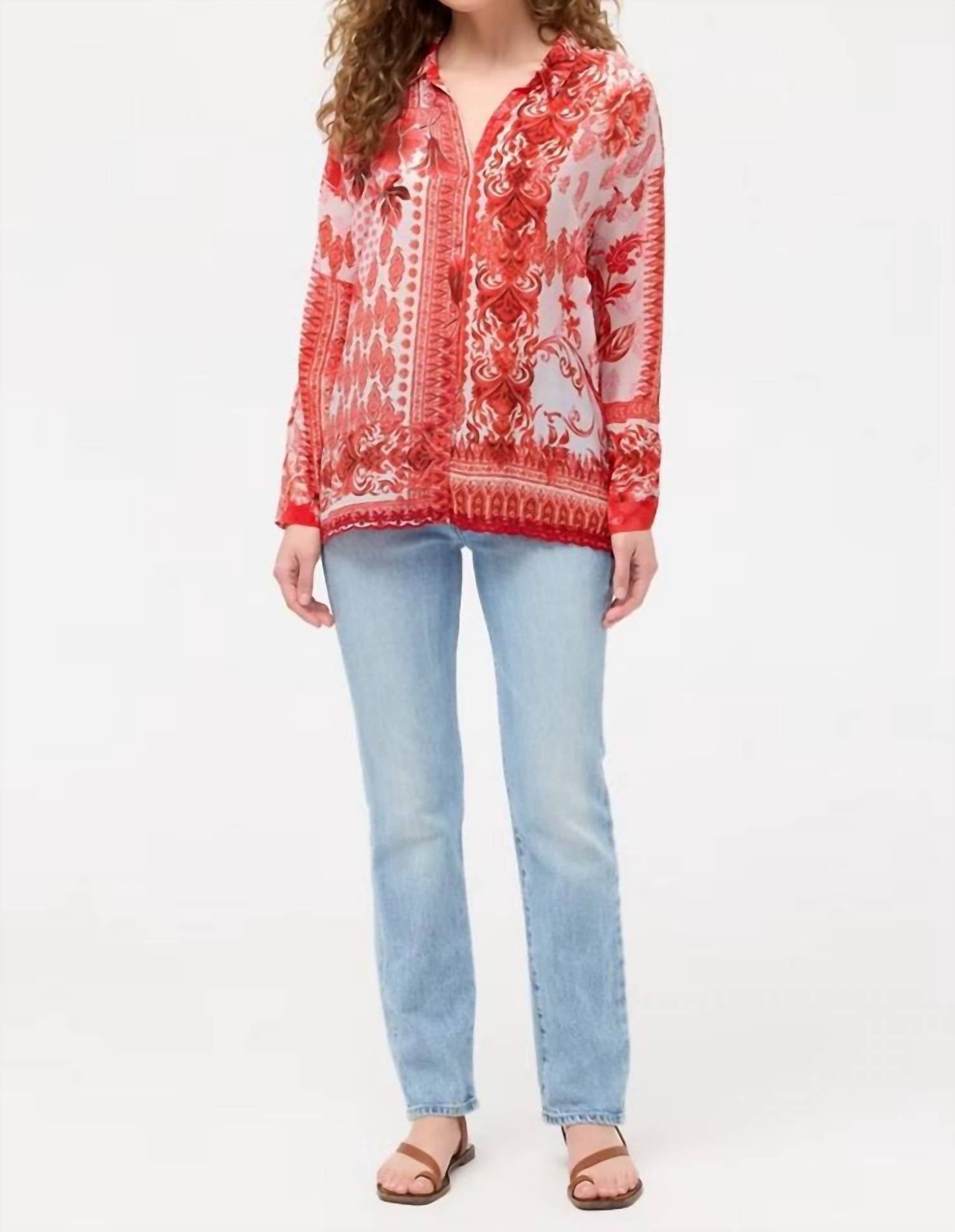 Johnny Was - AUDREY BUTTON UP SHIRT