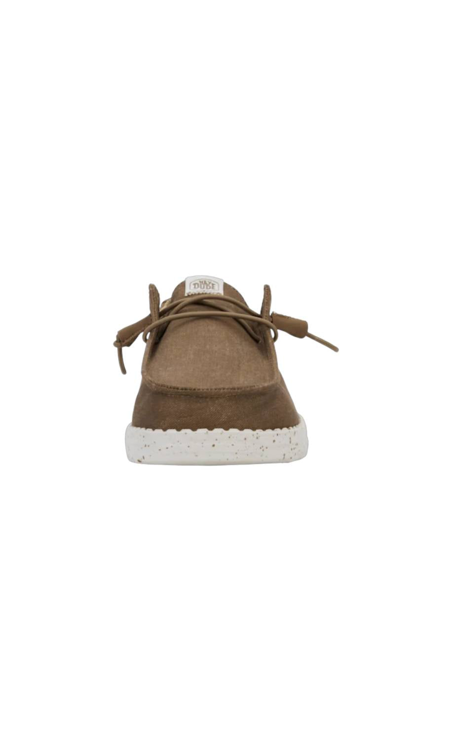 HEY DUDE Women's Wendy Stretch Canvas Shoes in taupe - women's sneaker - alternate view