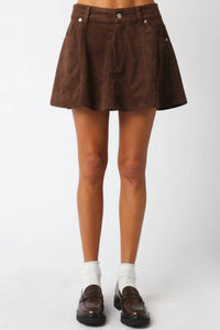 Olivaceous - Selah Mini Skirt