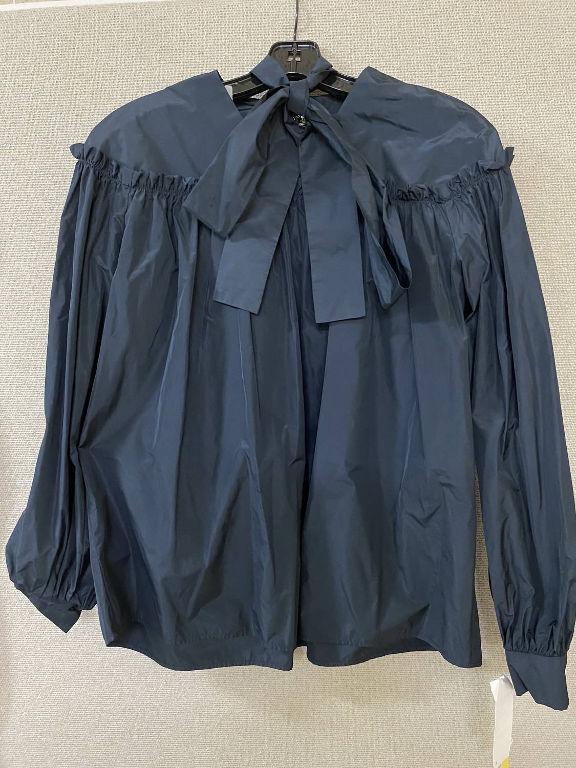 Odeeh - Three Square Shirring Ribbon Blouse