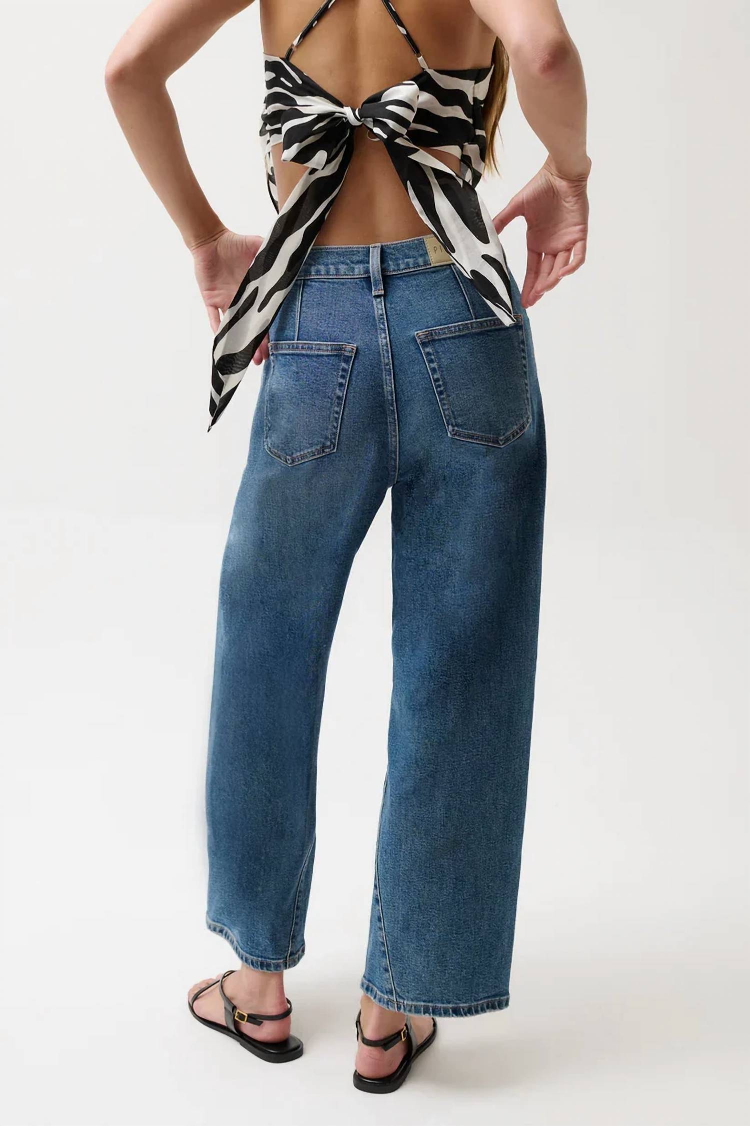 Pistola - Kyra High Rise Bowed Leg Jeans