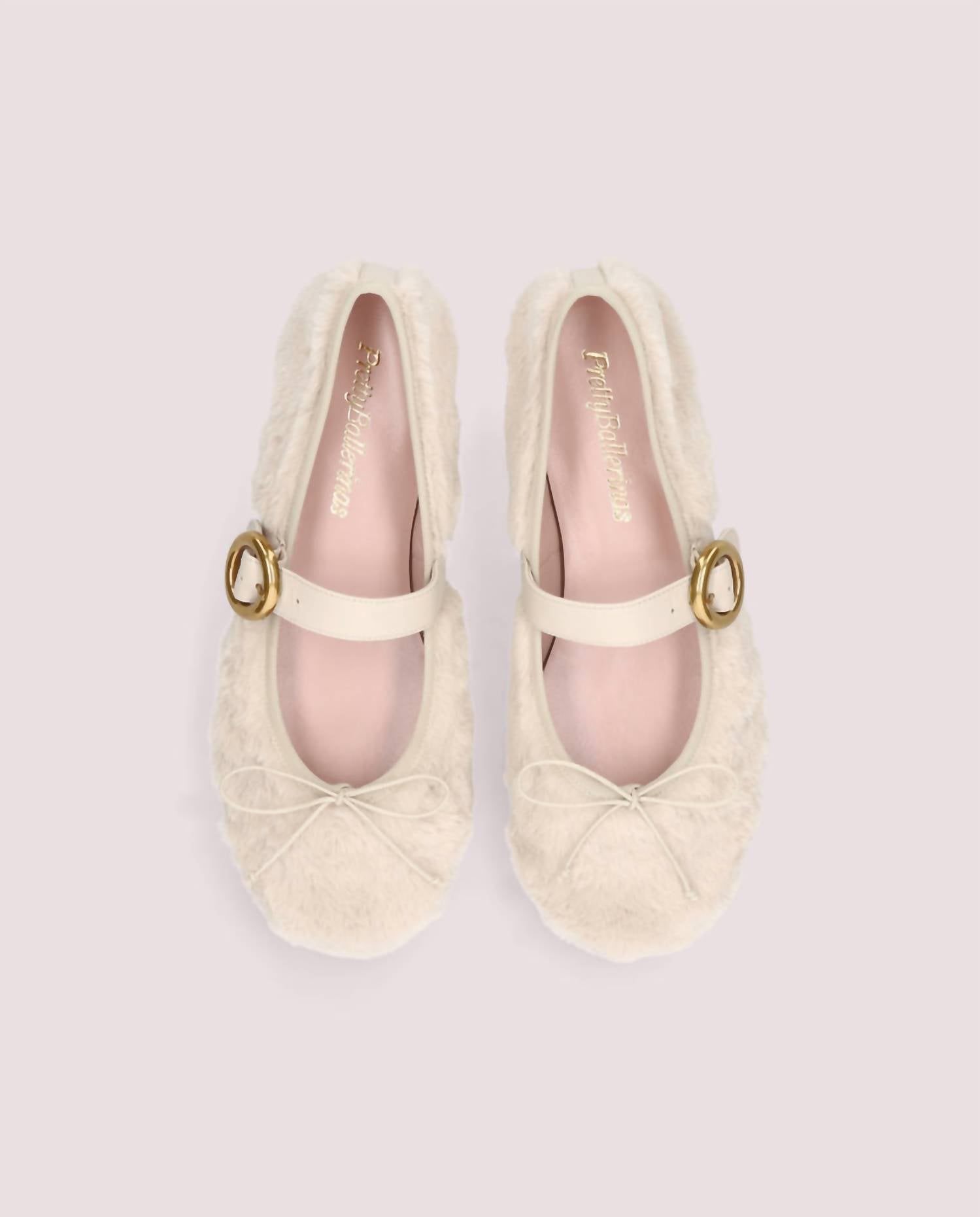 Pretty Ballerinas Women's Georgia Ballet Flat Shoes in white - women's flats - view 4