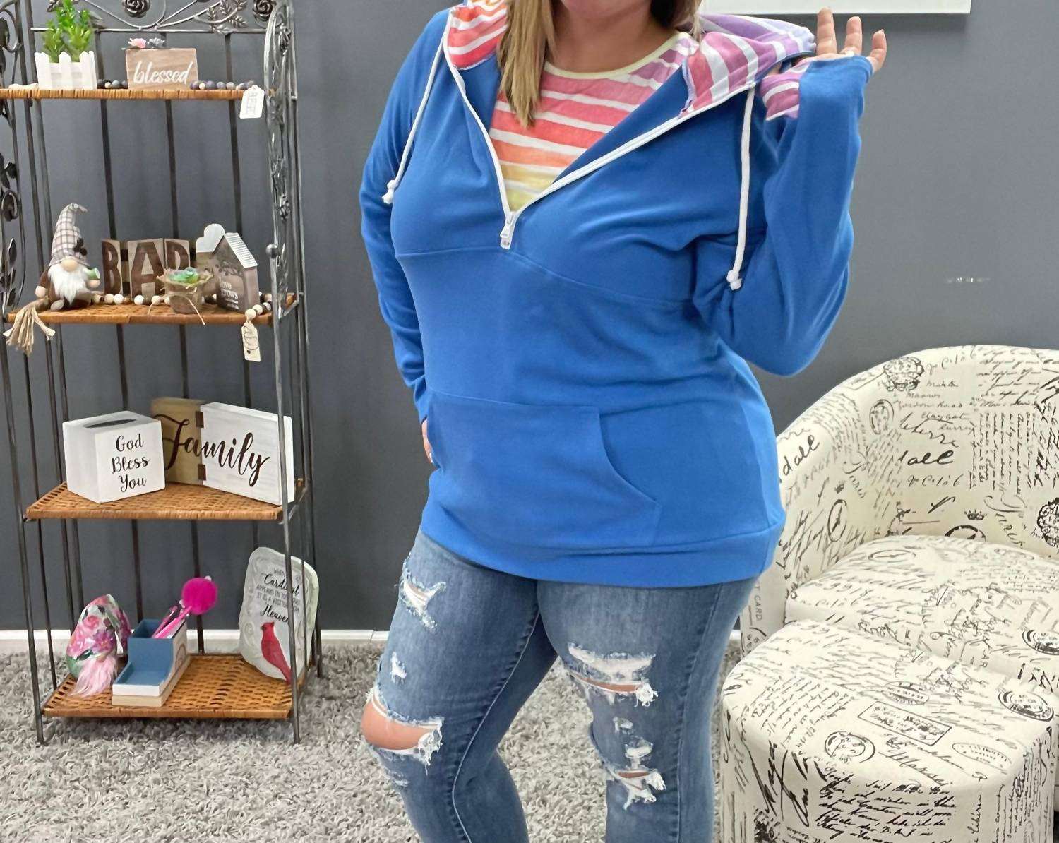 Michelle Mae - Classic Halfzip Hoodie