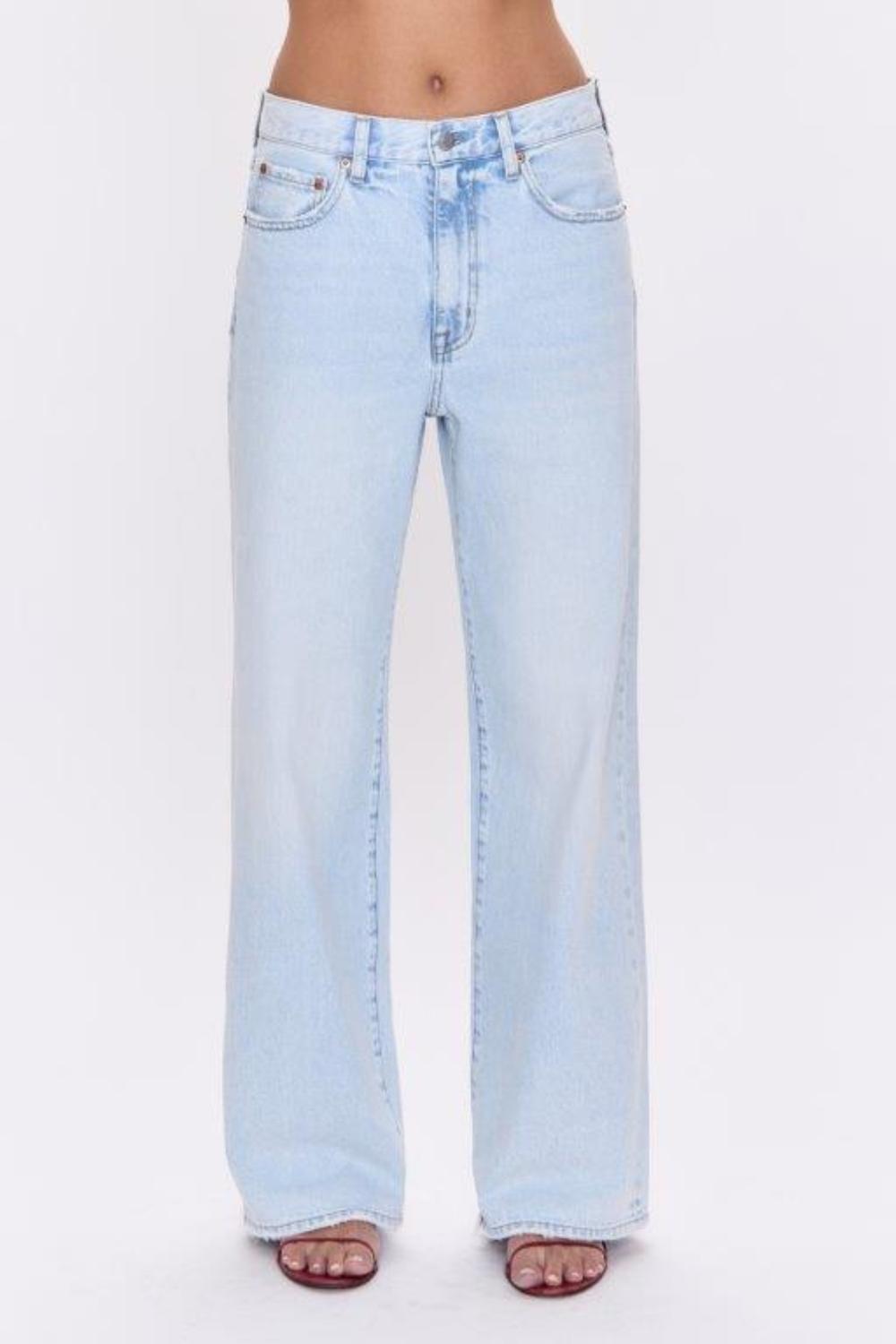 PISTOLA Hendrix High Rise Baggy Jeans in waterfall - women's jeans