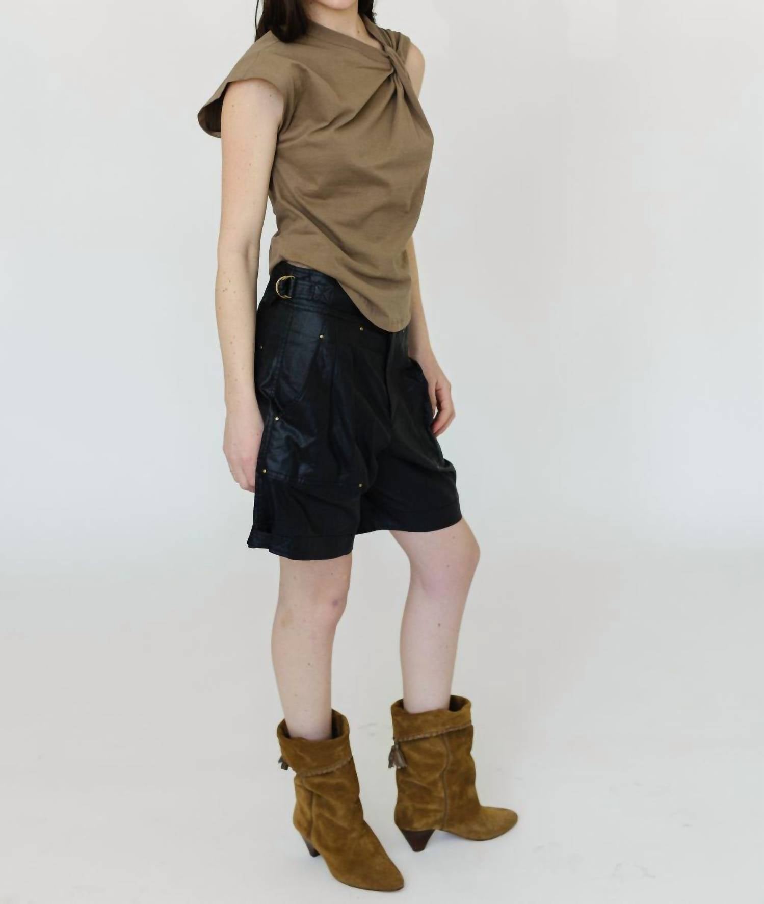 Isabel Marant - Nayda Asymmetrical Sleeves Top