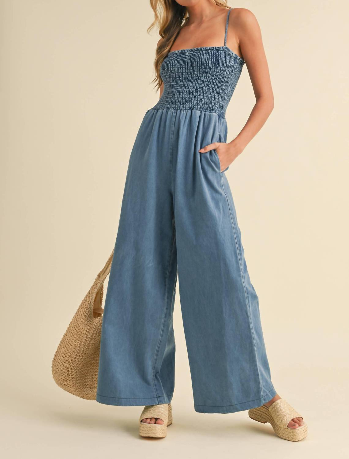 Miou Muse - Haven Wide Leg Jumpsuit
