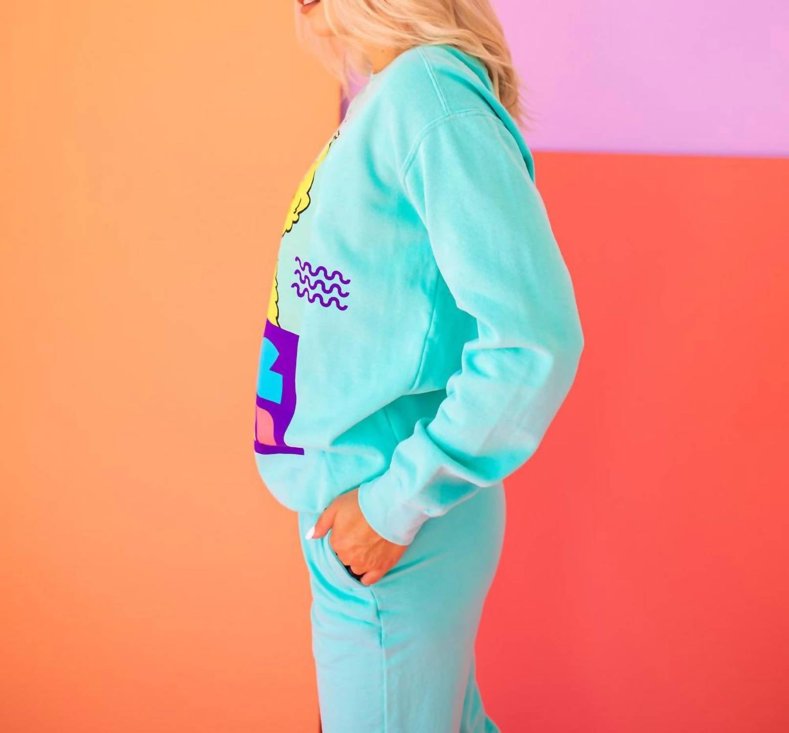 People Of Leisure - Sesame Street Big Bird Sweatshirt