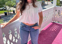 Sage The Label - Lily Pond Bubble Top