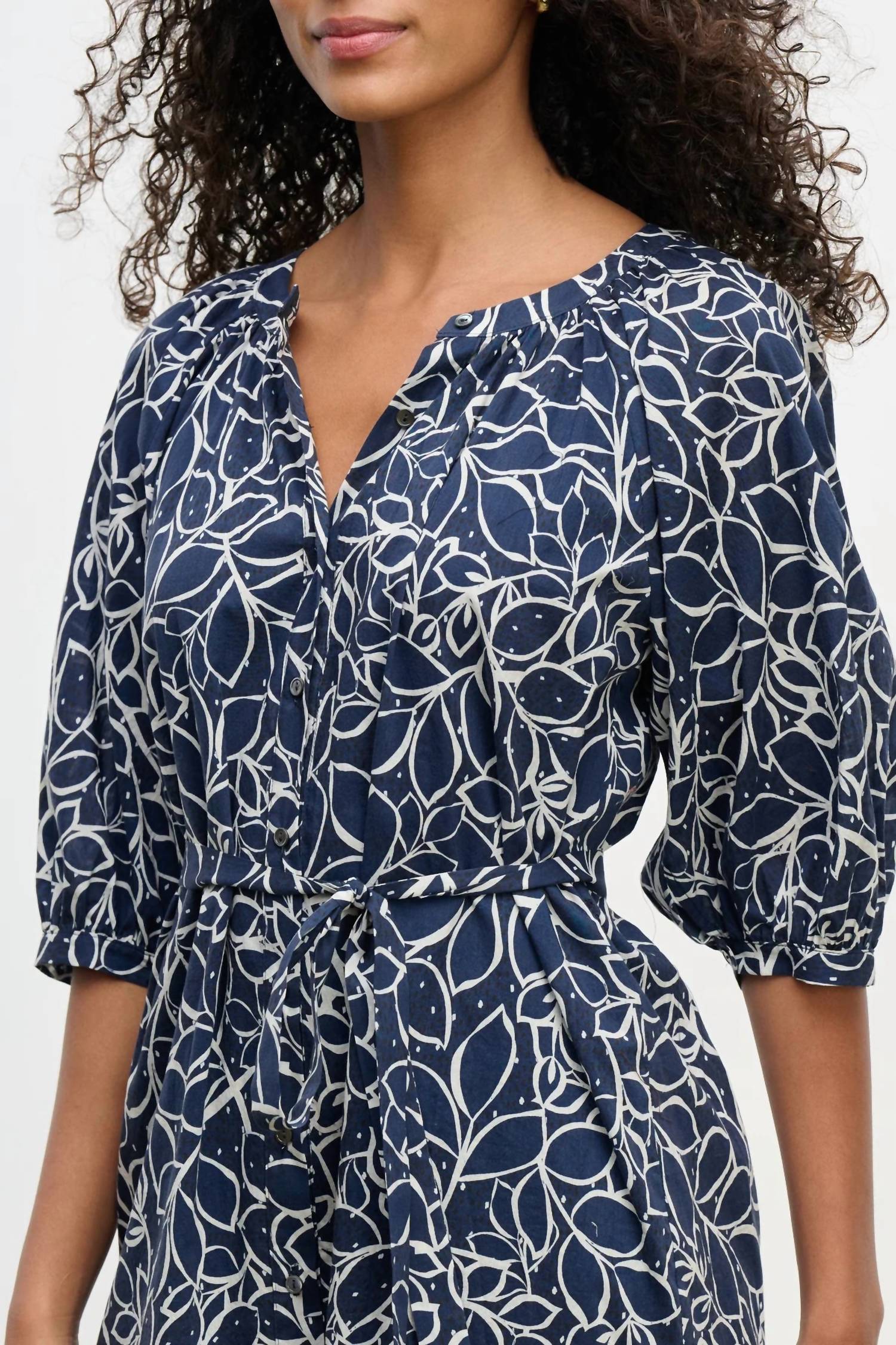 Velvet By Graham & Spencer - Printed Voile Summer Dress