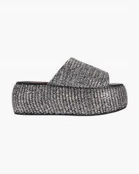 Simon Miller - Women's Metallic Raffia Cloudy Platform Sandal