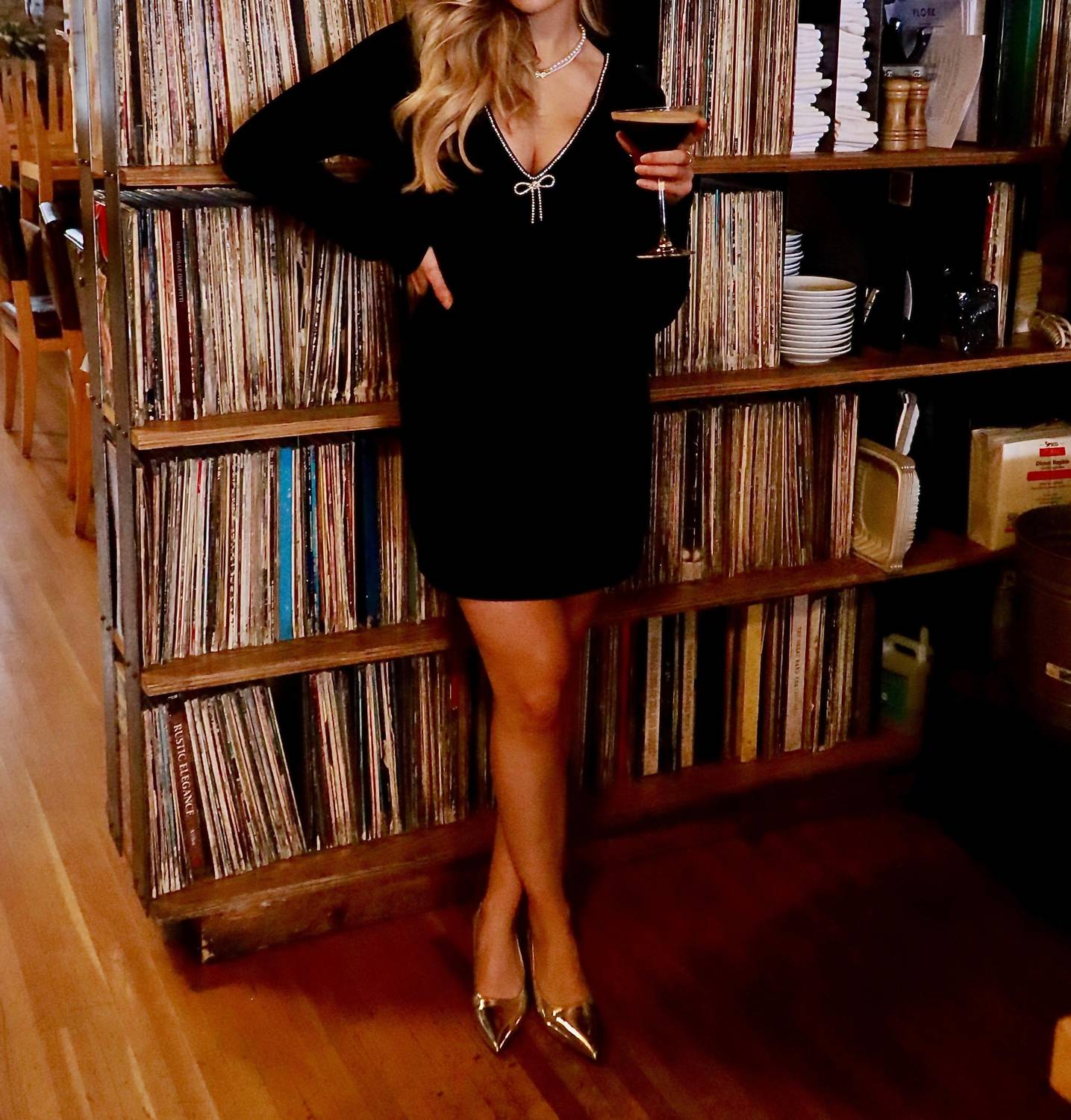 Lucy Paris - Velvet Mini Dress