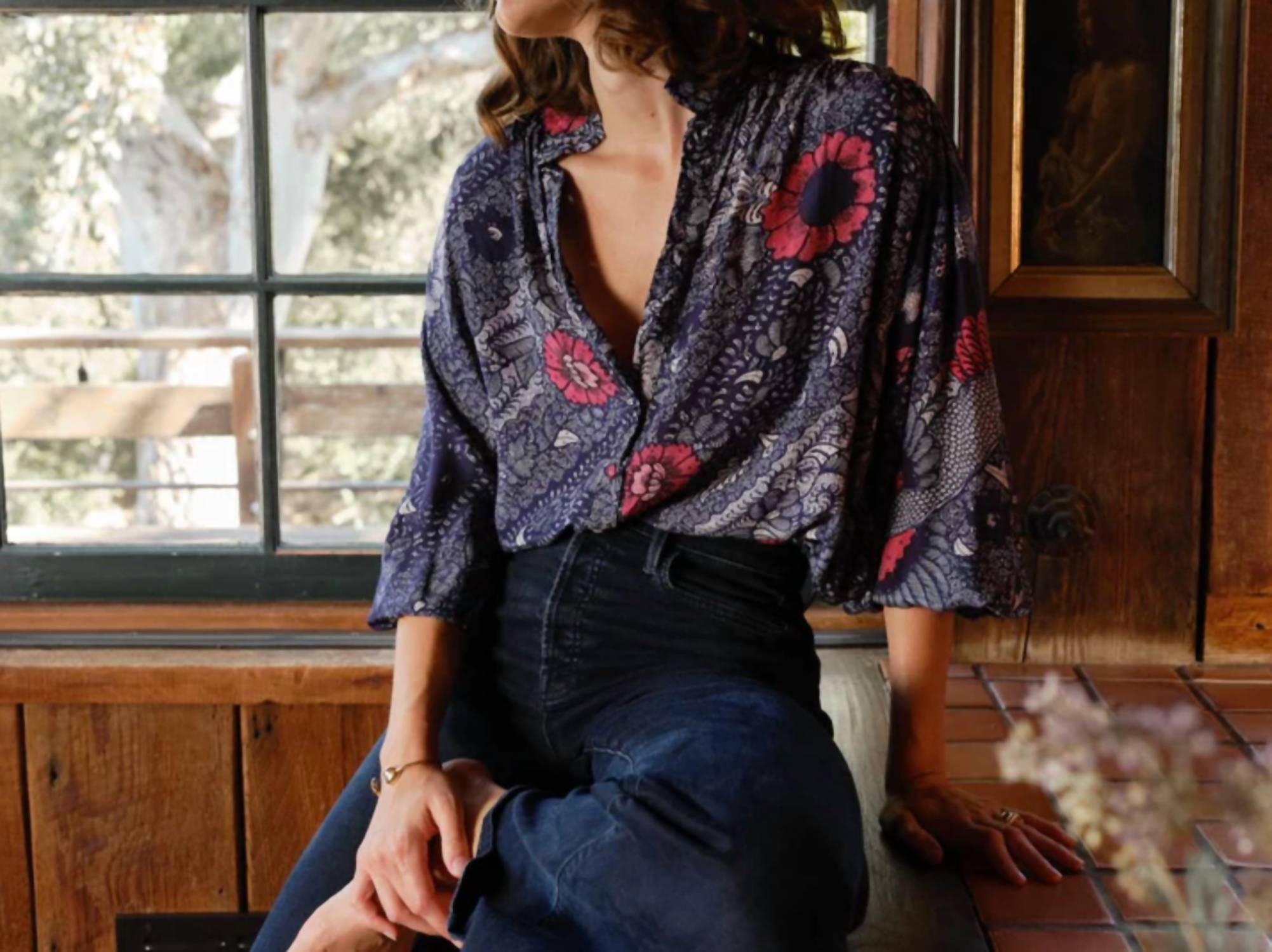 Natalie Martin - Iris Buttons Down Top