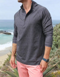 Henri Costa - Costa Maya Quarter Zip Top