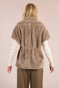 Molly Bracken - Faux Fur Sleeveless Jacket