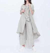 Blueberry - Draped Duster