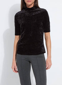Lysse - Winfred Smocked Velvet Top