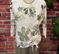 Picadilly - Drawstring Ruched Top