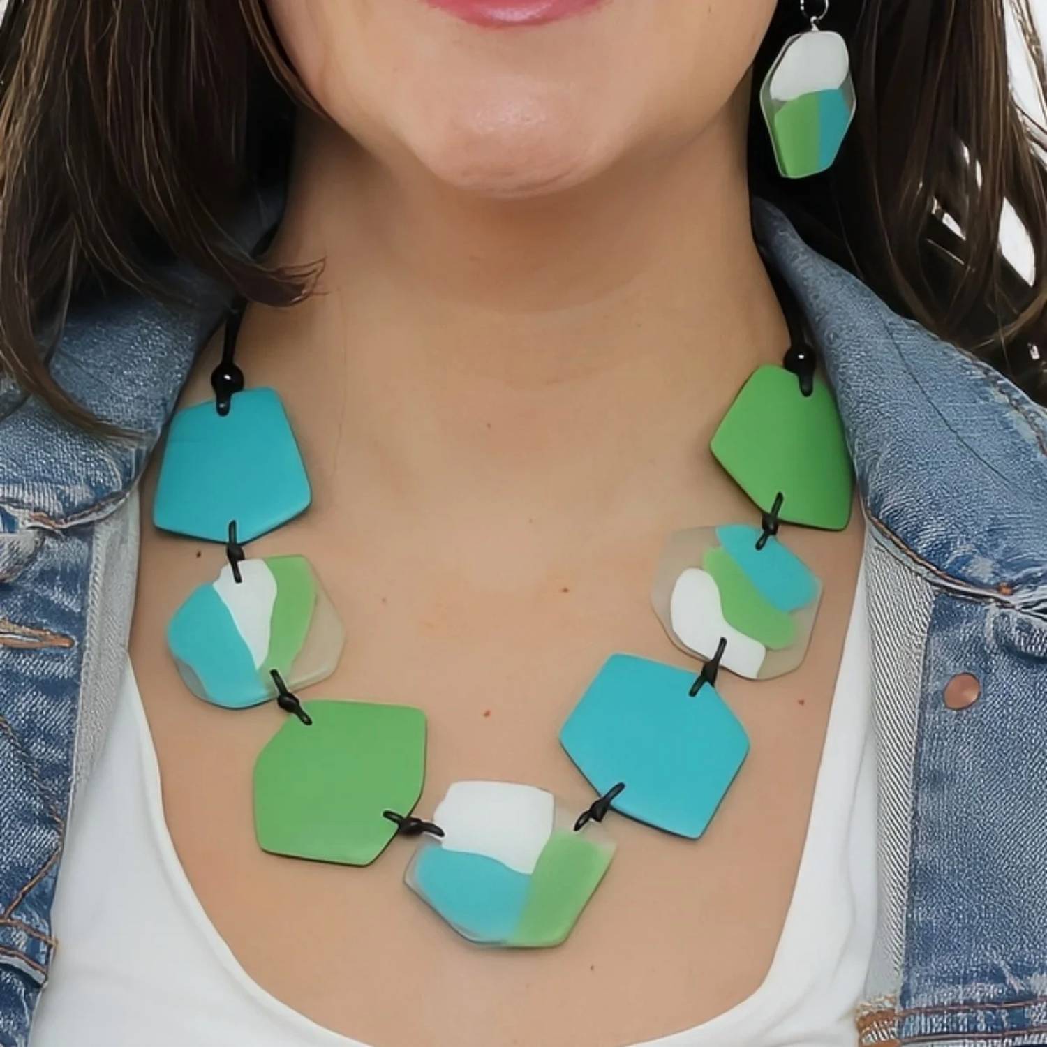 Sylca Designs - Nyla Bib Statement Necklace