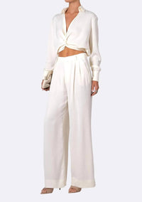 Nonchalant Label - Ellis Wide Leg Pants
