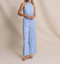 Southern Tide - Karrigan Printed Perf Jumpsuit