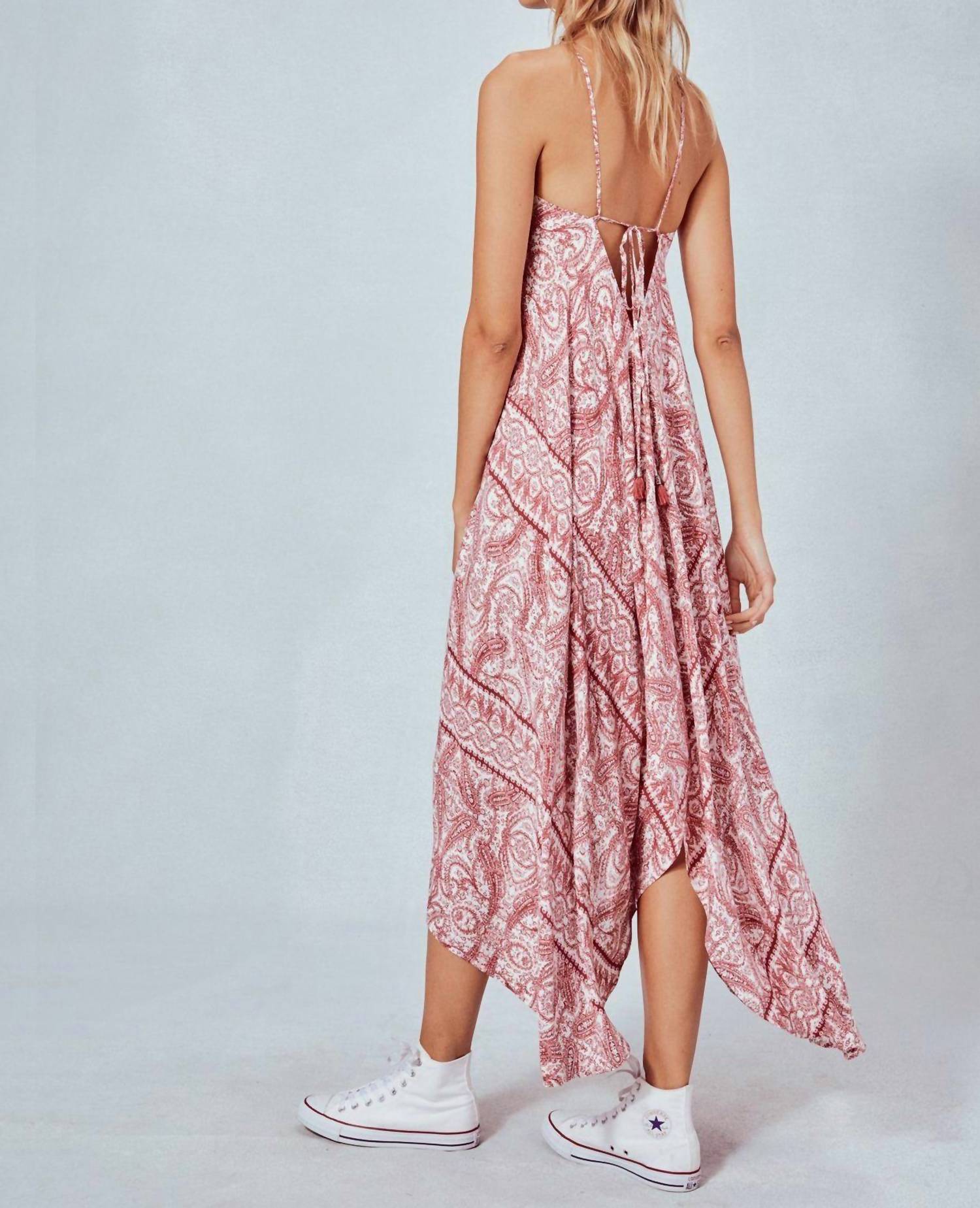 Lovestitch - Bluebell Halter Maxi Dress