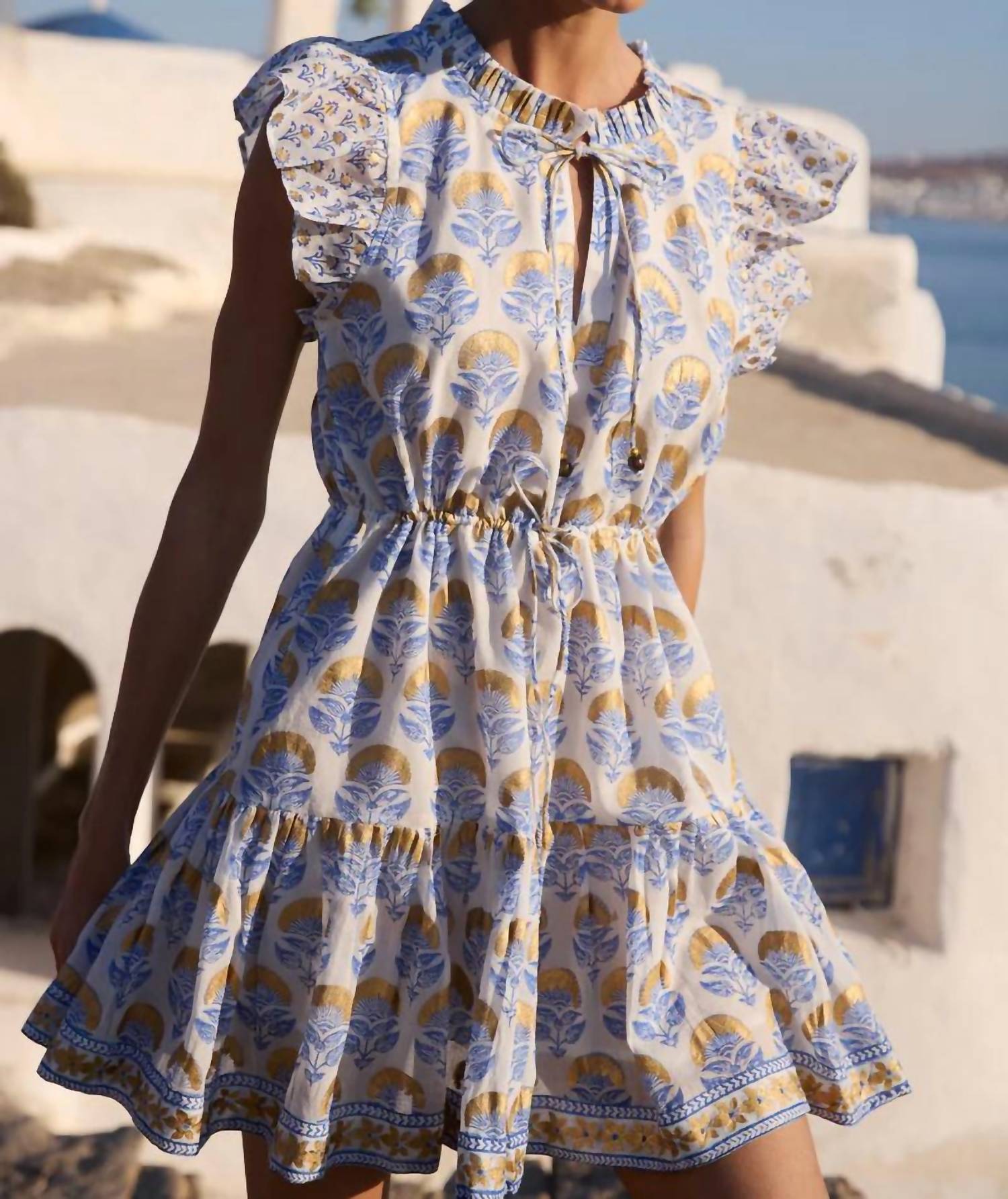 Oliphant - Cinched Flirty Short Dress
