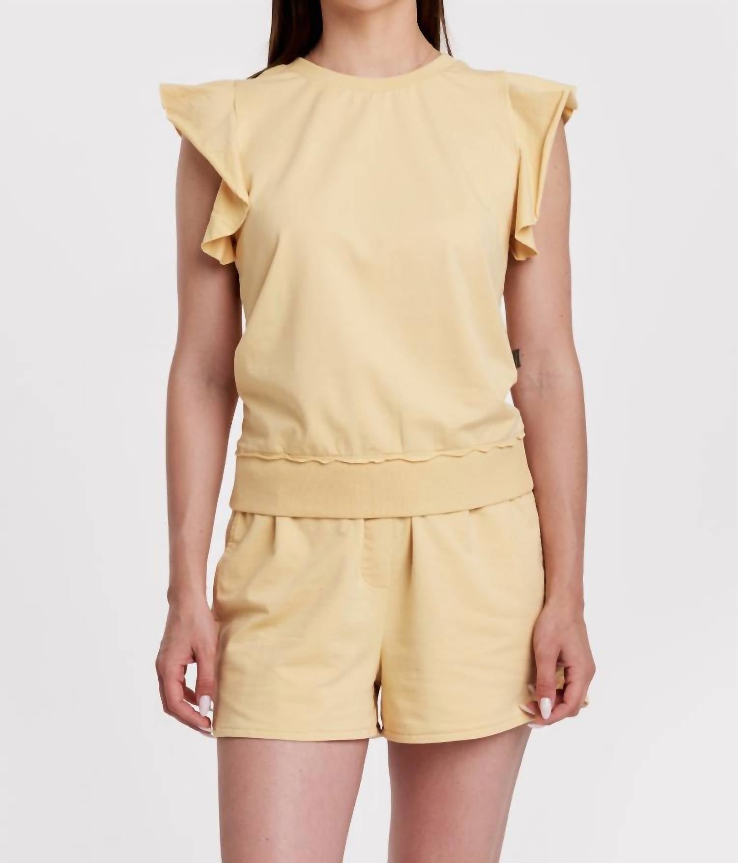 Another Love - Sunshine Sleeveless Sweatshirt