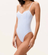 Loveshackfancy - Olivienne Gingham One-piece Swimsuit