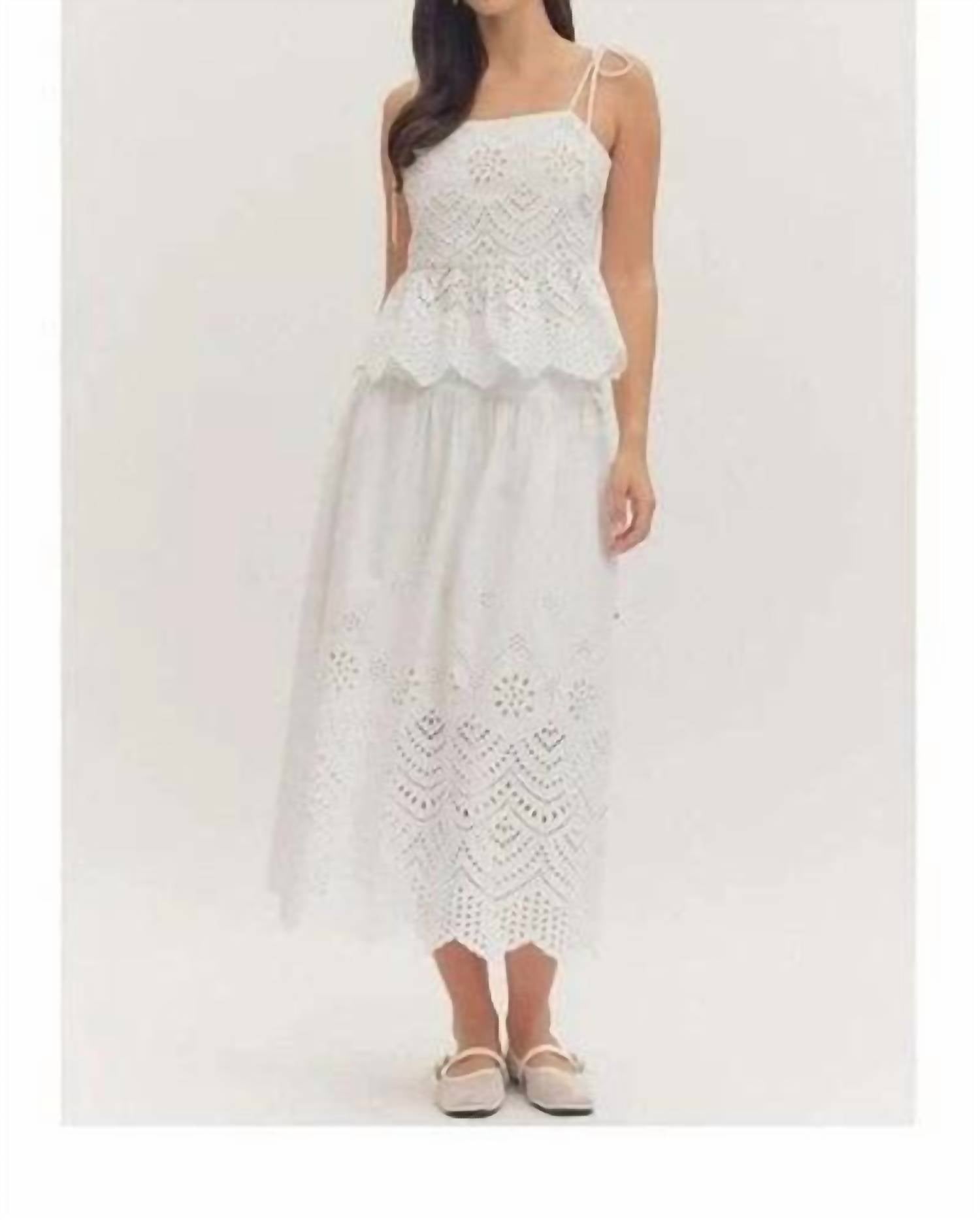 Entro - Desert Lace Eyelet Set