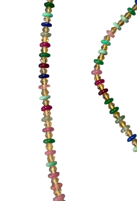 Treasure Jewels - Women's Sprinkle Pop Seed Bead Necklace
