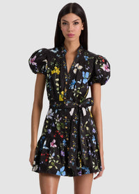 Alice + Olivia - Cora Mini Shirt Dress