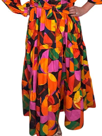 Carole Christian - Printed Maxi Dress