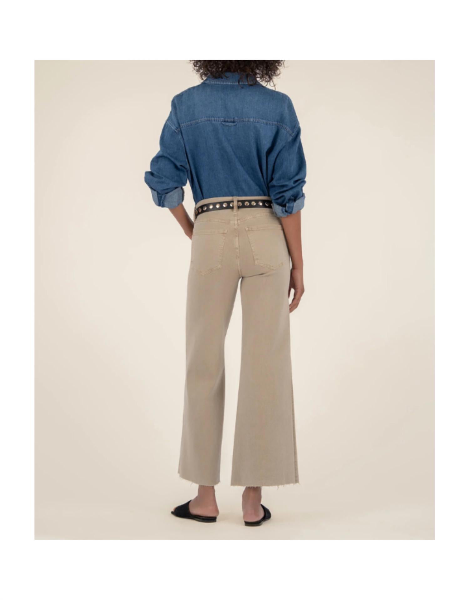 Kut From The Kloth - Meg High Rise Fab Ab Wide Leg Jeans