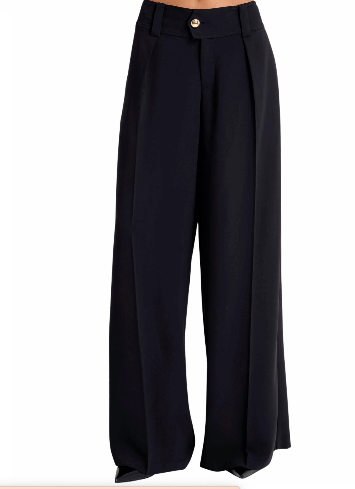 Amanda Uprichard Women's Noho Pants in black - women's pants