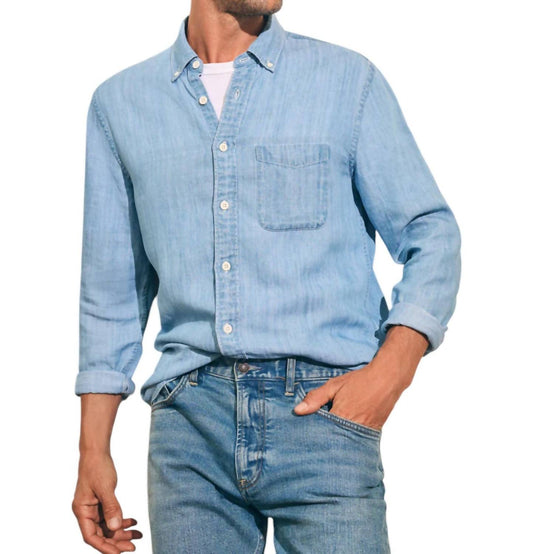 Faherty - The Tried And True Chambray Shirt