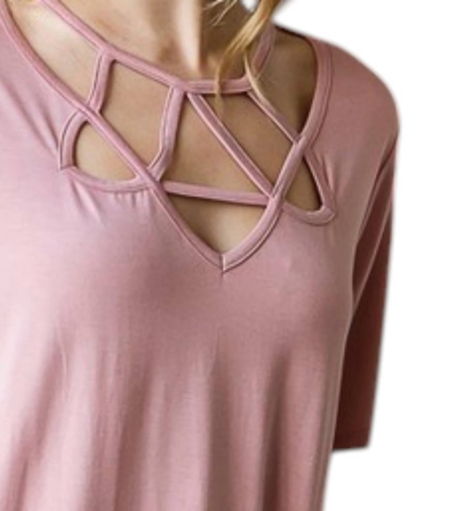 Heimish Usa - Crisscross Solid Top