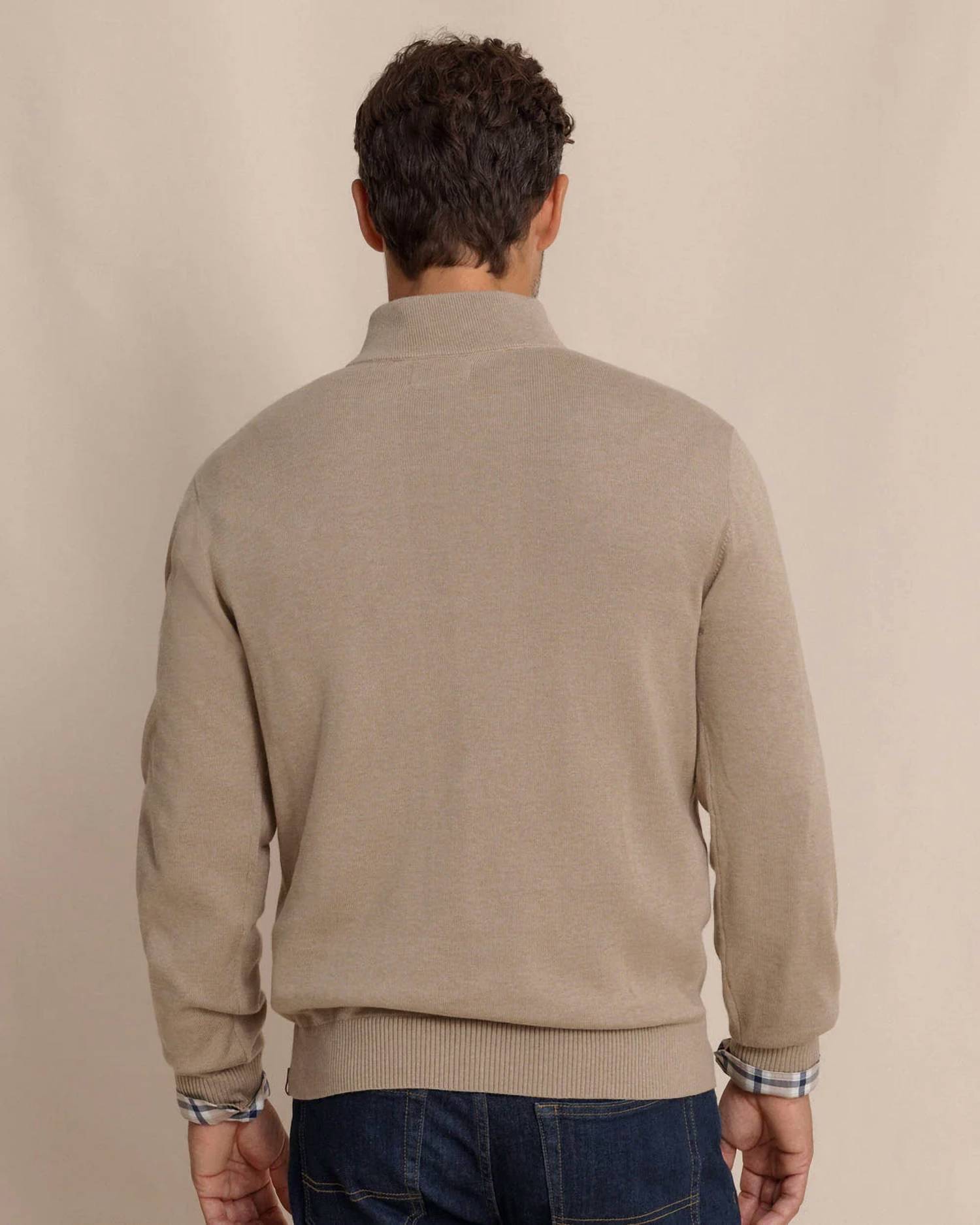 Southern Tide - Whitehaven Quarter Zip Sweater