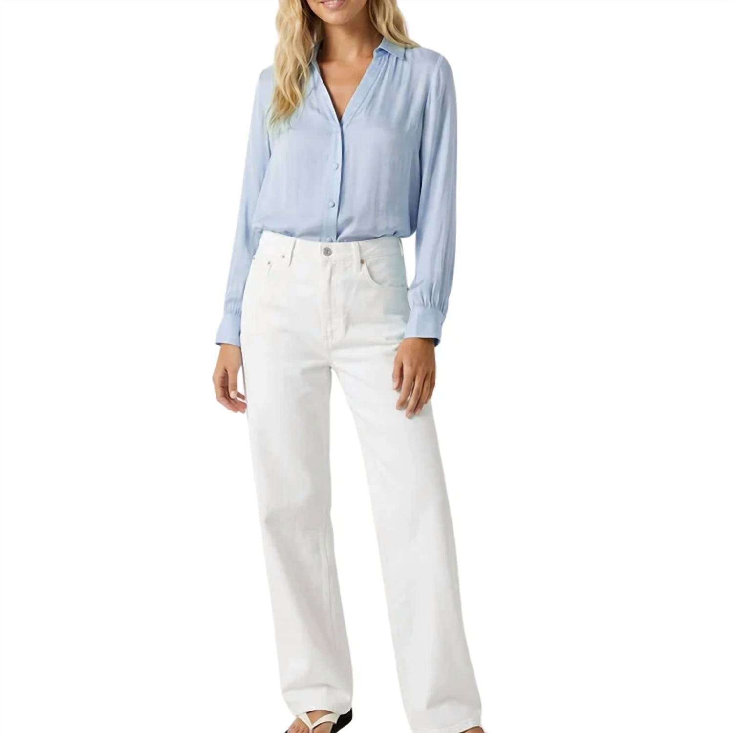 Naked Zebra - Sinclair Button Down Blouse