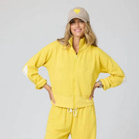 Kerri Rosenthal - Zip Up Mock Neck Sweatshirt