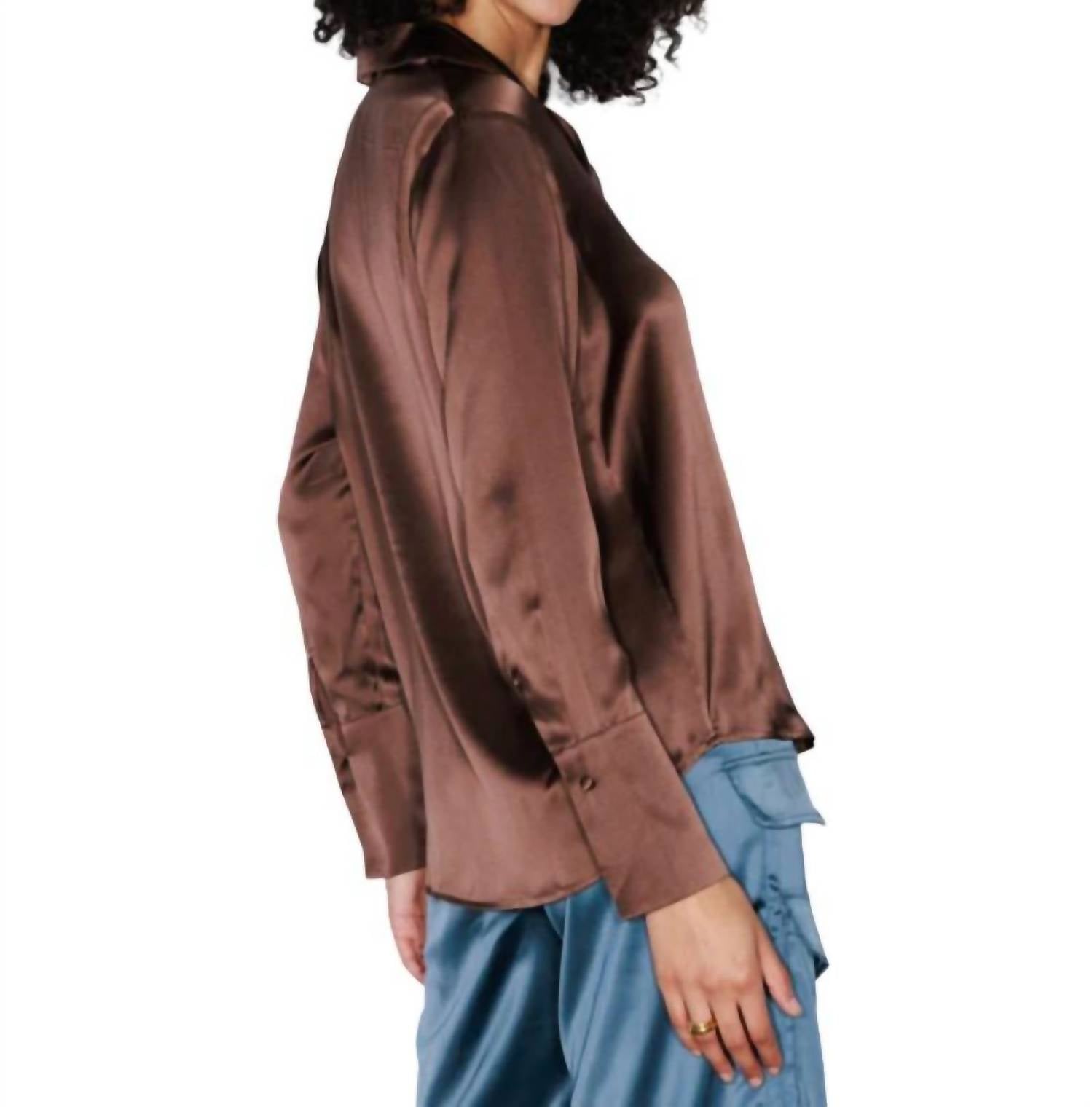 Catherine Gee - Daria French Cuff Blouse
