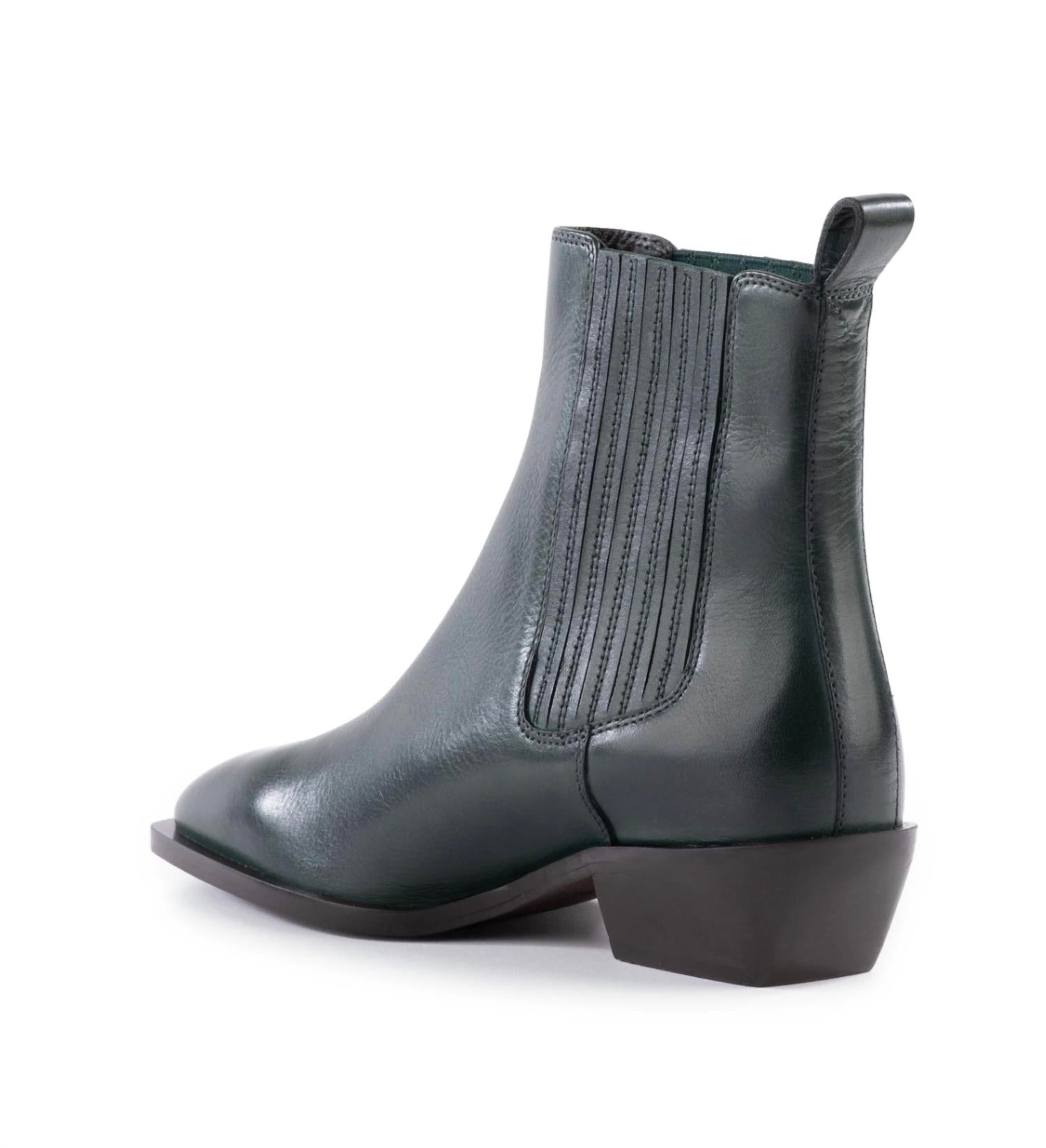 Seychelles Women's Hold Me Down Boots in green - women's shoe - detail view