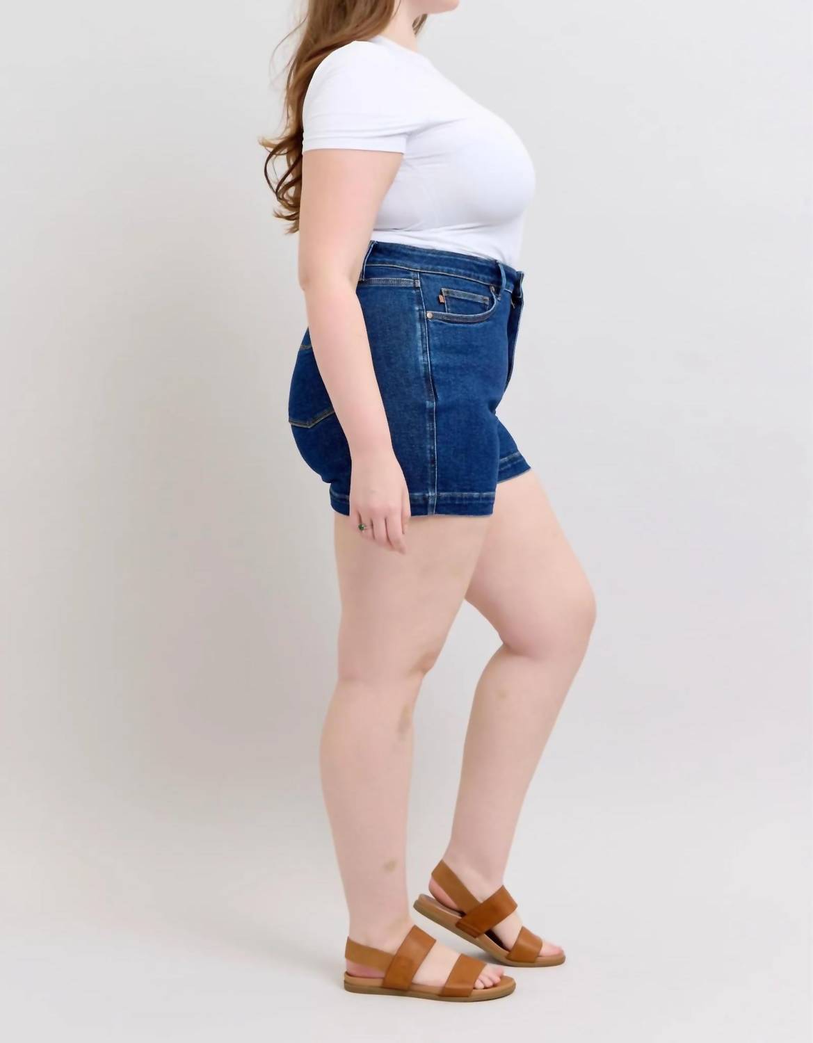 Judy Blue - High Waist Tummy Control Shorts