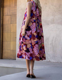 Thml - Fall Sleeveless Floral Print Dress