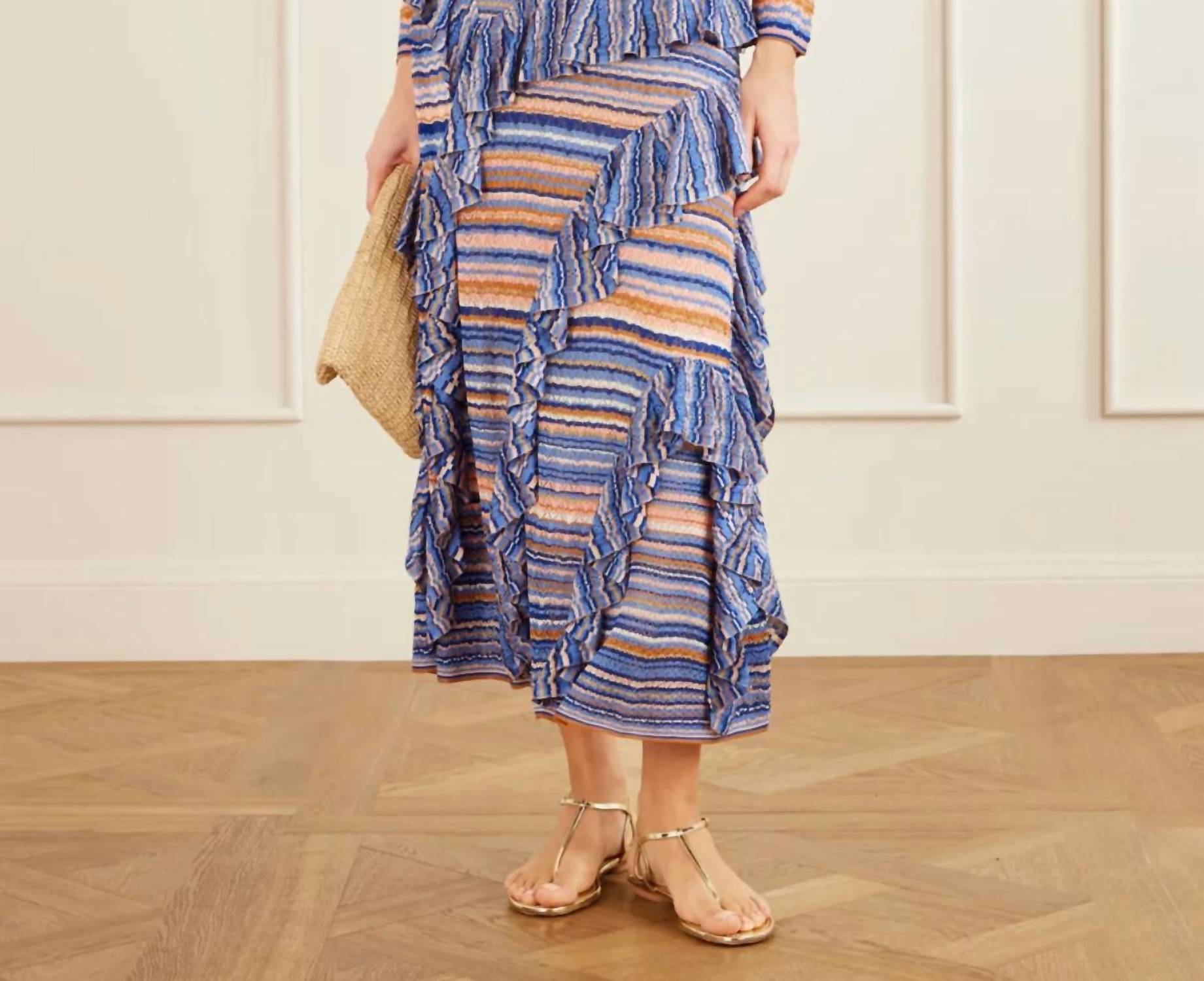 Ulla Johnson - Delila Ruffle Knit Skirt
