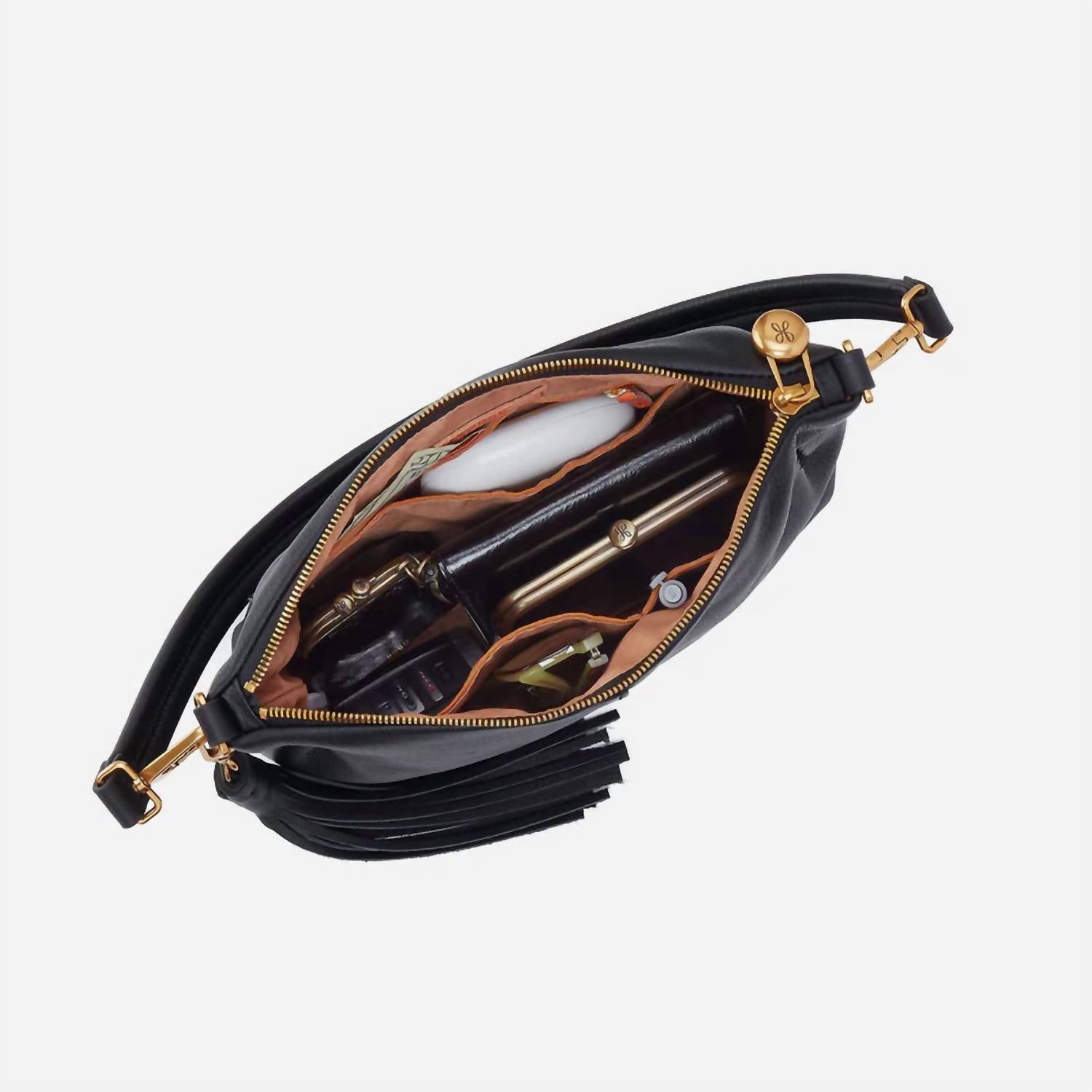 HOBO Women's Kori Crossbody Shoulder Bag in black - women's bag - alternate view