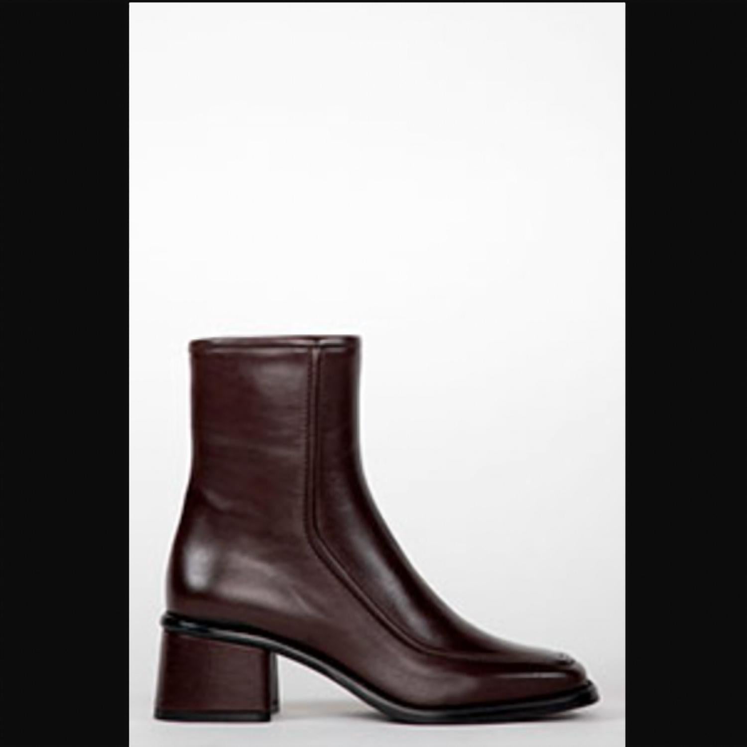 Homers - Women's Colette Leather Heeled Ankle Boot