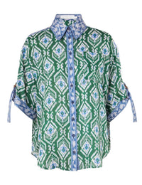 Zimmermann - Wylie Relaxed Short Sleeve Shirt