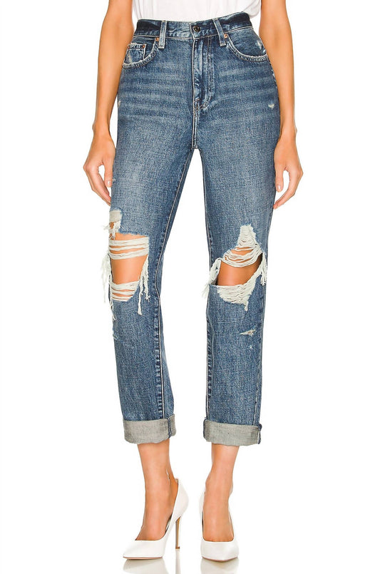 Pistola - PRESLEY HIGH RISE RELAXED ROLLER JEAN