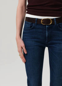 Citizens Of Humanity - Isola Mid Rise Cropped Boot Cut Jeans