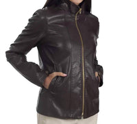 Nine West - Classic Racer Leather Jacket